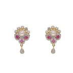 J Pearls Fatehjit 1 Line Pearl Sets - Real Pearl Jewelry - Distacart