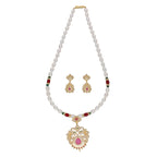 J Pearls Bahgvanti 1 Line Pearl Sets - Real Pearl Jewelry - Distacart