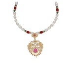 J Pearls Bahgvanti 1 Line Pearl Sets - Real Pearl Jewelry - Distacart
