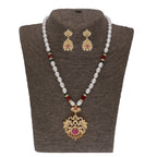 J Pearls Bahgvanti 1 Line Pearl Sets - Real Pearl Jewelry - Distacart