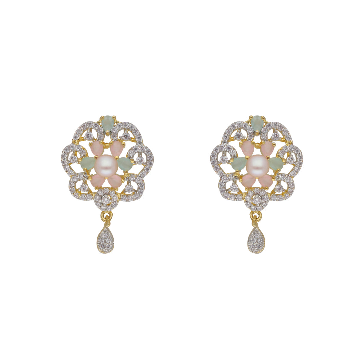 J Pearls Cherry 1 Line Pearl Sets - Real Pearl Jewelry - Distacart