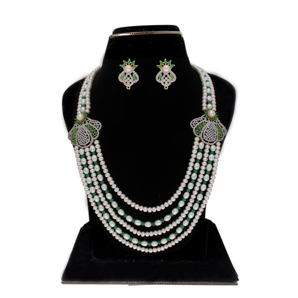 J Pearls Baldar 5 Lines Pearl Set