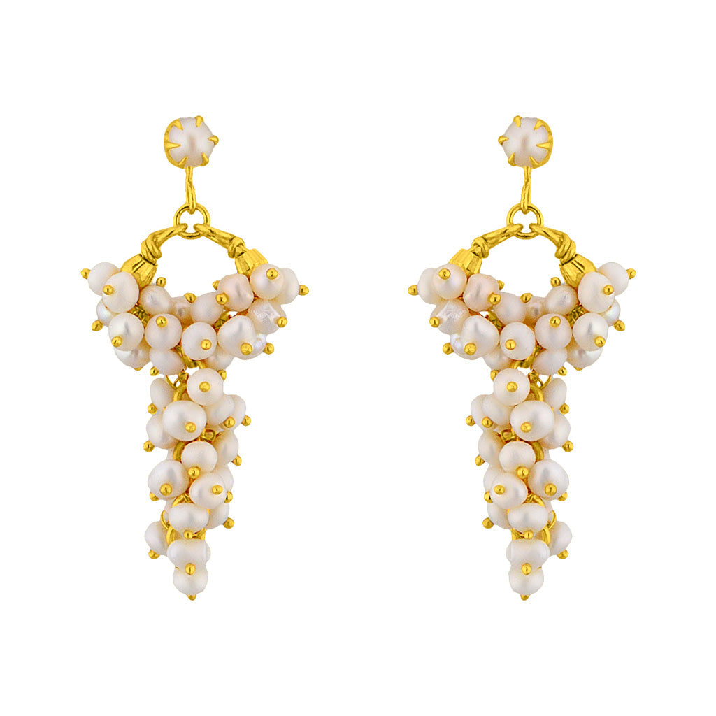 J Pearls Grape Hanging - Real Pearl Jewelry - Distacart
