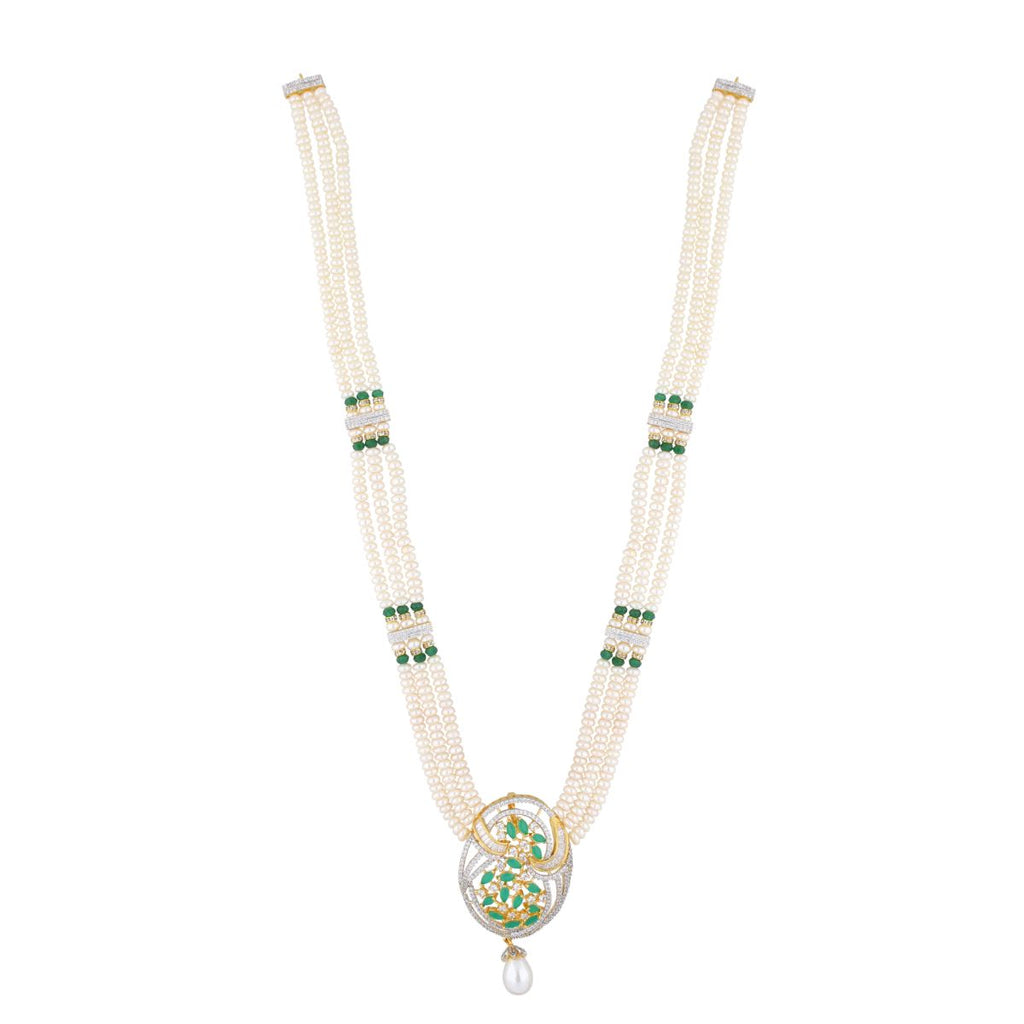 J Pearls Chantrea Pearl Set - Real Pearl Jewelry - Distacart