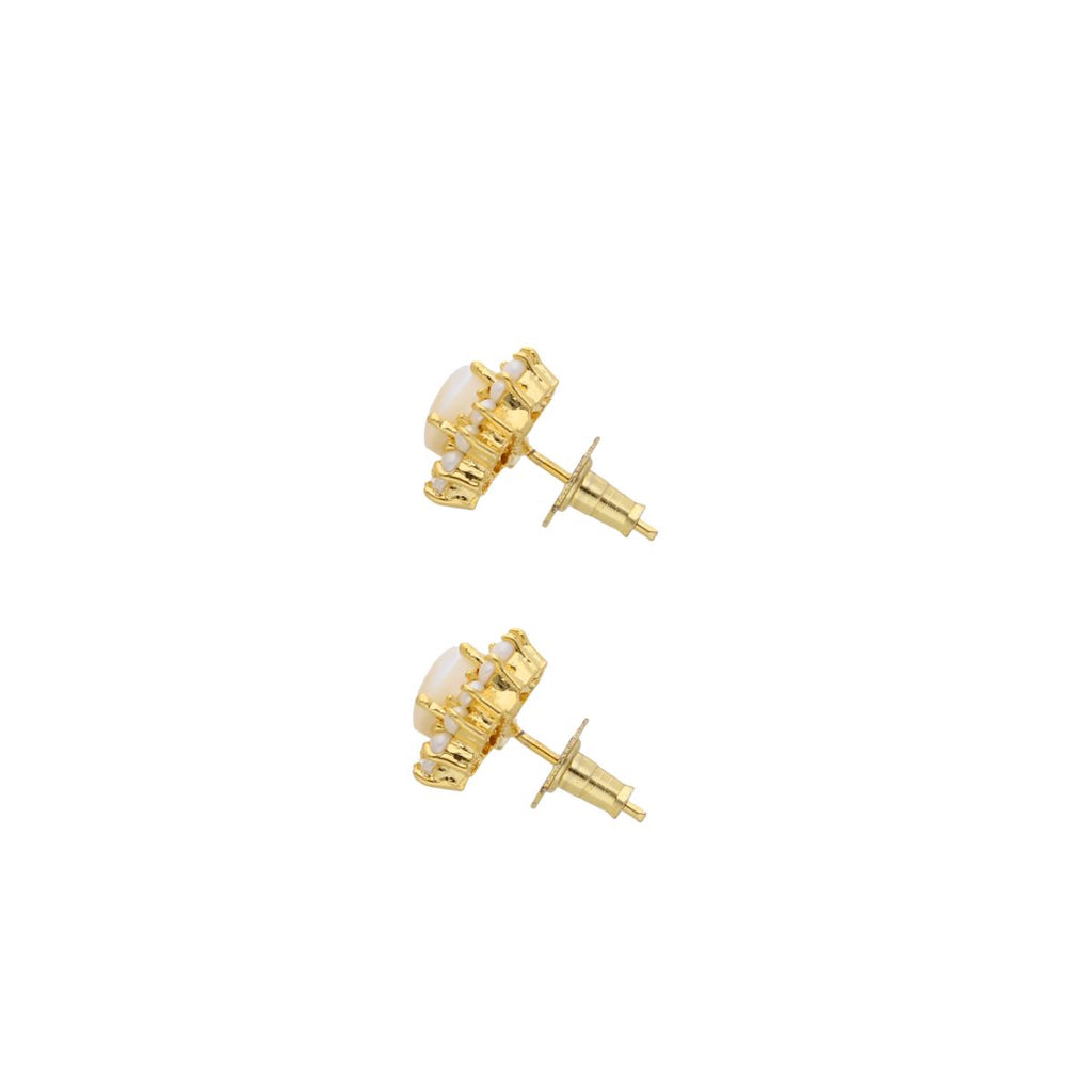 J Pearls Shine Pearl Earrings - Real Pearl Jewelry - Distacart