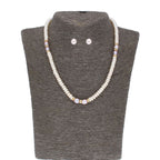 J Pearls Camundi 1 Line Pearl Set - Real Pearl Jewelry - Distacart