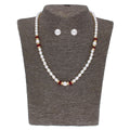 J Pearls Navishka 1 Line Pearl Set - Real Pearl Jewelry - Distacart