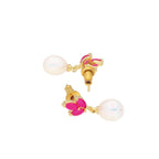 J Pearls Noha Pearl Earrings - Real Pearl Jewelry - Distacart