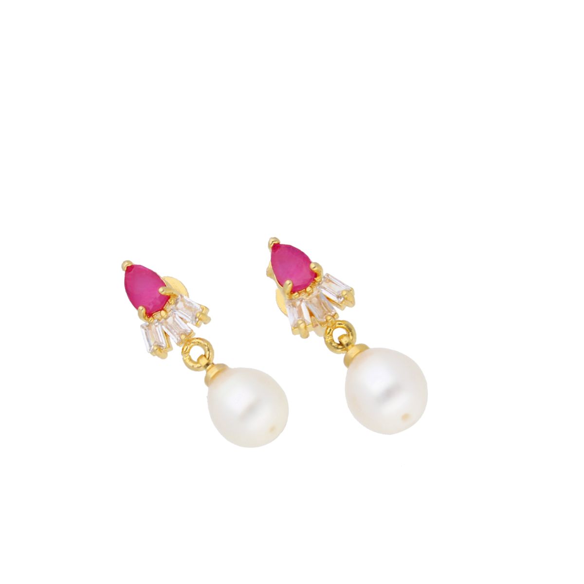 J Pearls Twinkle Pearl Earrings - Real Pearl Jewelry - Distacart