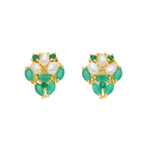 J Pearls Badari Pearl Earrings - Real Pearl Jewelry - Distacart