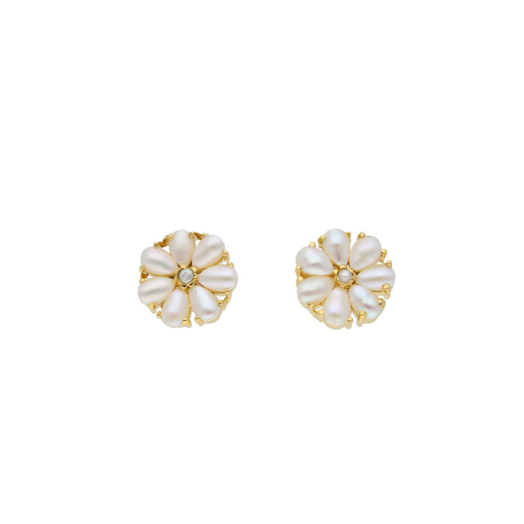 J Pearls Divine Pearl Earrings - Real Pearl Jewelry - Distacart