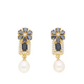 J Pearls Iditri Pearl Earrings - Real Pearl Jewelry - Distacart