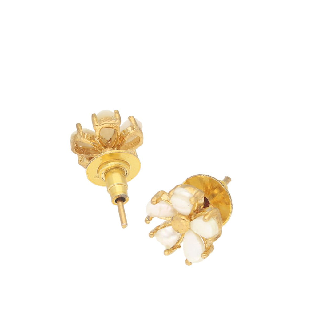 J Pearls Dakshita Pearl Earrings - Real Pearl Jewelry - Distacart