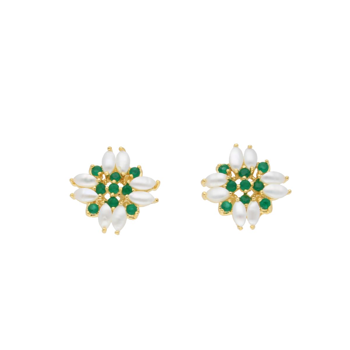 J Pearls Kiara Pearl Earrings - Real Pearl Jewelry - Distacart