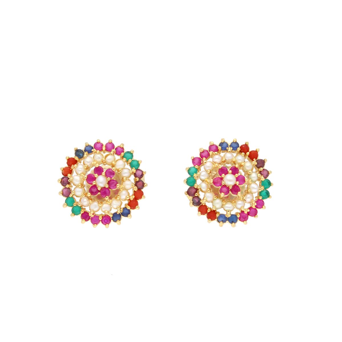 J Pearls Gianna Pearl Earrings - Real Pearl Jewelry - Distacart