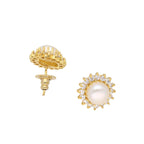 J Pearls Hiya Pearl Earrings - Real Pearl Jewelry - Distacart