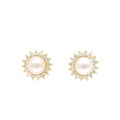 J Pearls Hiya Pearl Earrings - Real Pearl Jewelry - Distacart