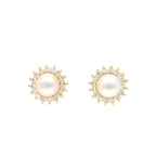 J Pearls Hiya Pearl Earrings - Real Pearl Jewelry - Distacart