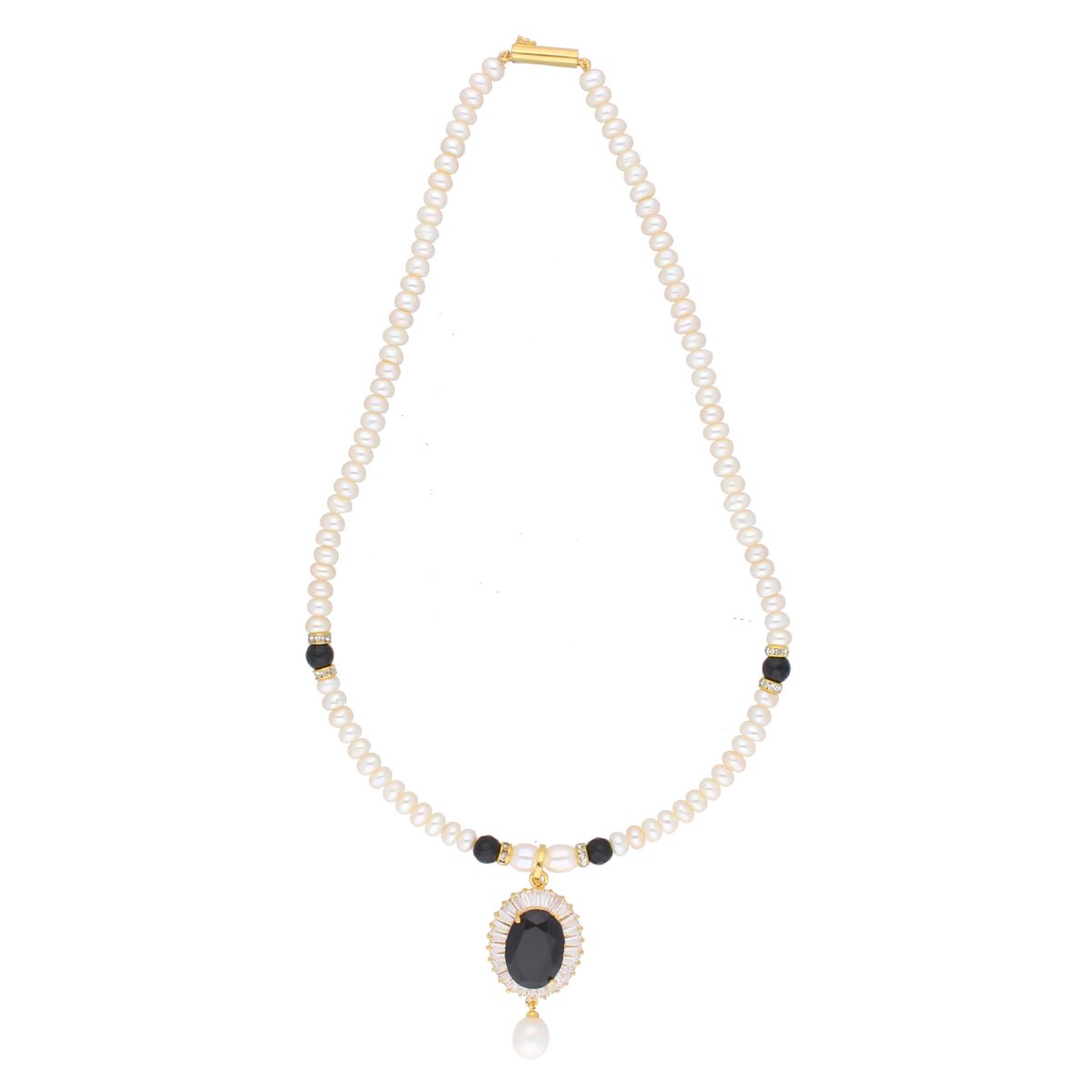 J Pearls Abanti Pearl Set - Real Pearl Jewelry - Distacart