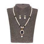 J Pearls Dharti Pearl Set - Real Pearl Jewelry - Distacart