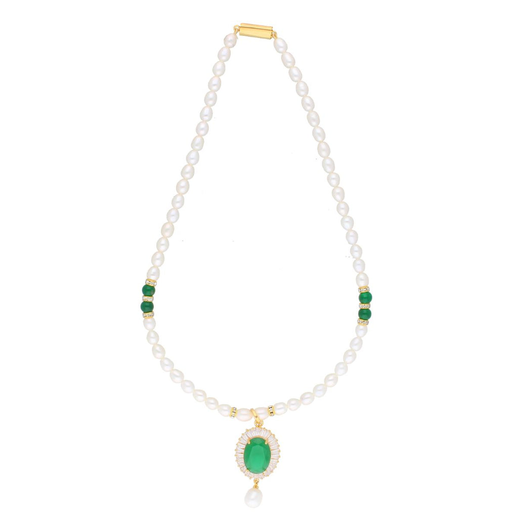 J Pearls Dharti Pearl Set - Real Pearl Jewelry - Distacart