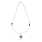 J Pearls Dharti Pearl Set - Real Pearl Jewelry - Distacart