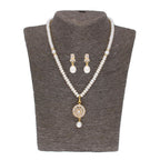 J Pearls Eeshika Pearl Set - Real Pearl Jewelry - Distacart
