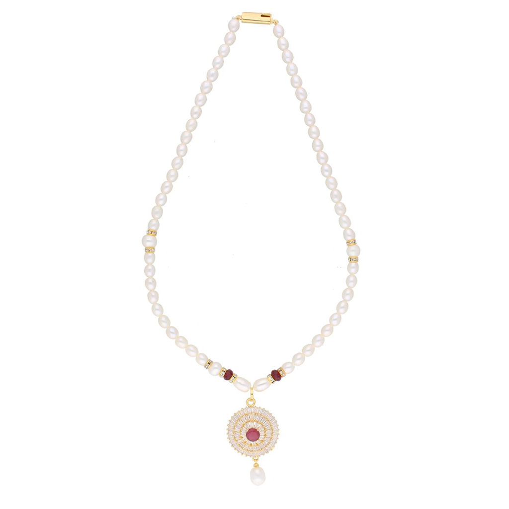J Pearls Twisted Pearl Set - Real Pearl Jewelry - Distacart