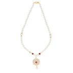 J Pearls Twisted Pearl Set - Real Pearl Jewelry - Distacart