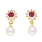 J Pearls Twisted Pearl Set - Real Pearl Jewelry - Distacart