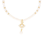 J Pearls Yashvi Pearl Set - Real Pearl Jewelry - Distacart