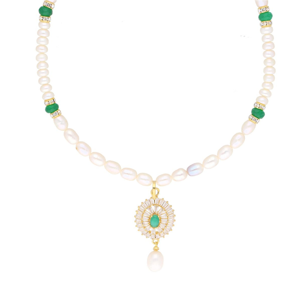 J Pearls Eeshika Pearl Set - Real Pearl Jewelry - Distacart