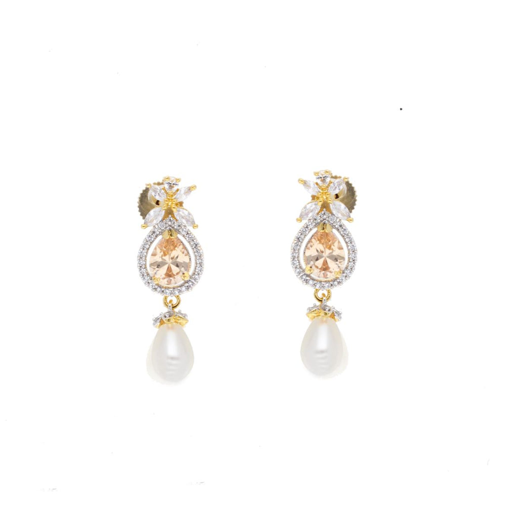 J Pearls Baani Pearl Set - Real Pearl Jewelry - Distacart