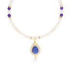 J Pearls Jaanvi Pearl Set - Real Pearl Jewelry - Distacart