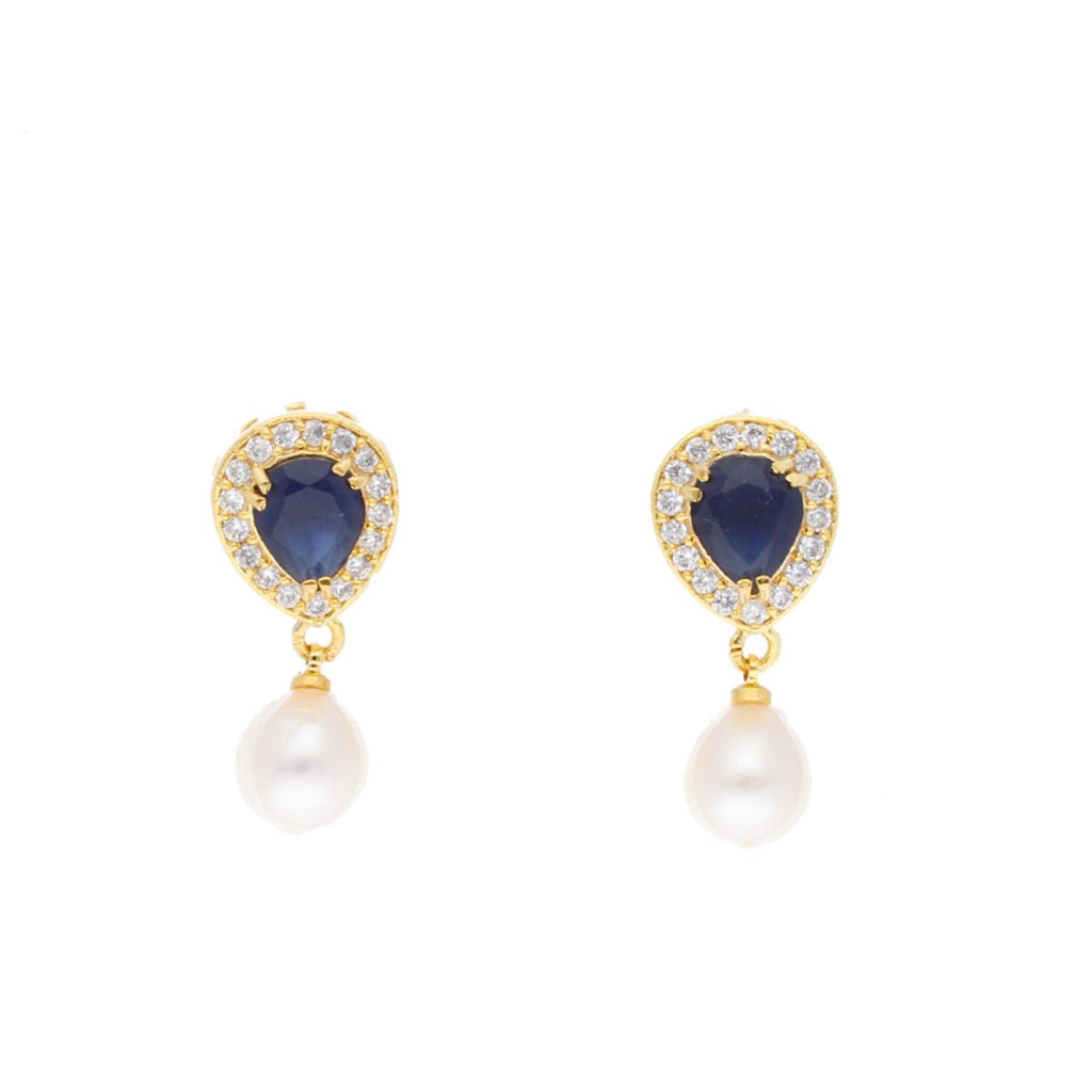 J Pearls Jaanvi Pearl Set - Real Pearl Jewelry - Distacart