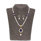 J Pearls Jaanvi Pearl Set - Real Pearl Jewelry - Distacart