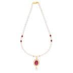 J Pearls Navishka Pearl Set - Real Pearl Jewelry - Distacart