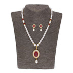 J Pearls Navishka Pearl Set - Real Pearl Jewelry - Distacart
