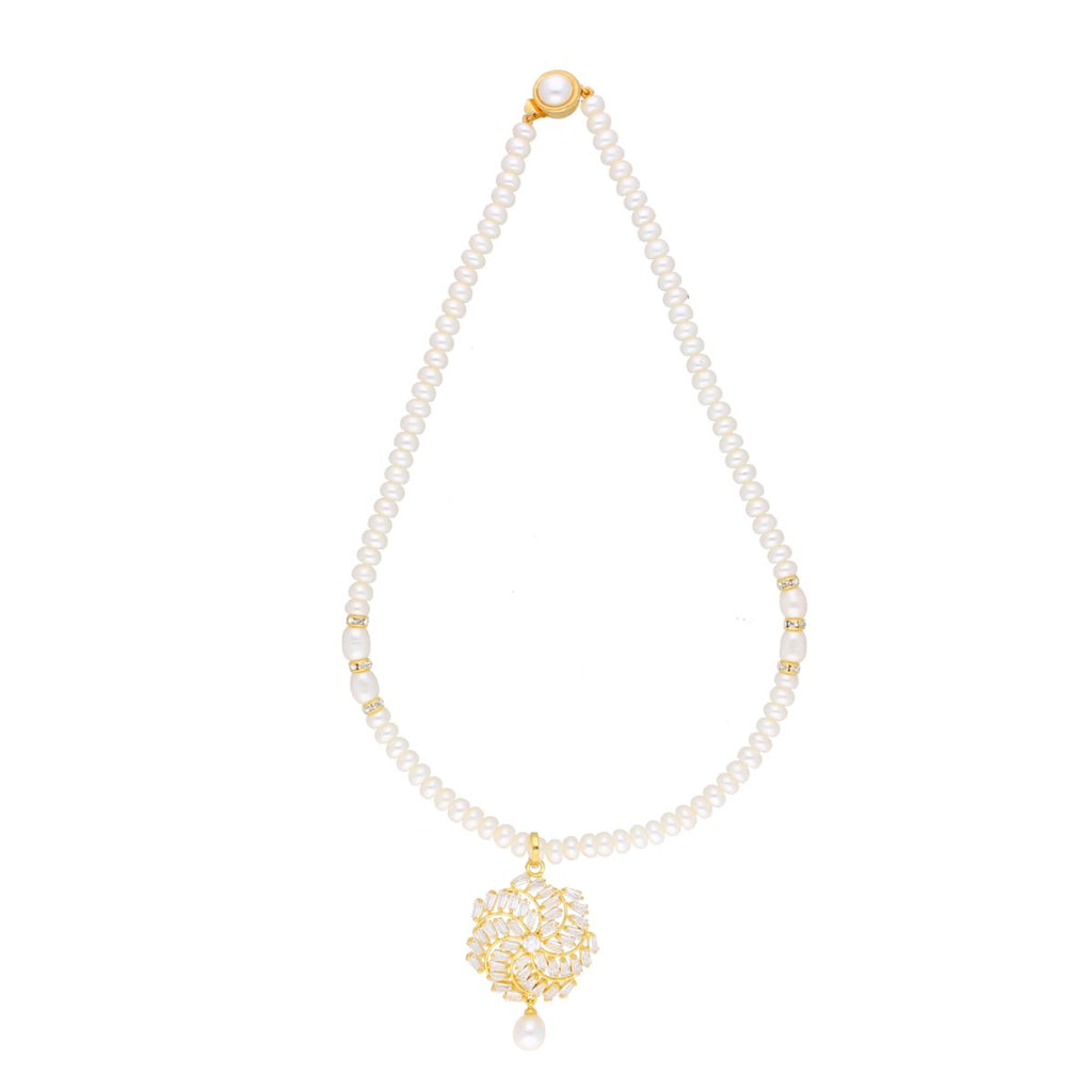 J Pearls Siddhi Pearl Set - Real Pearl Jewelry - Distacart