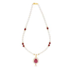 J Pearls Hiya Pearl Set - Real Pearl Jewelry - Distacart