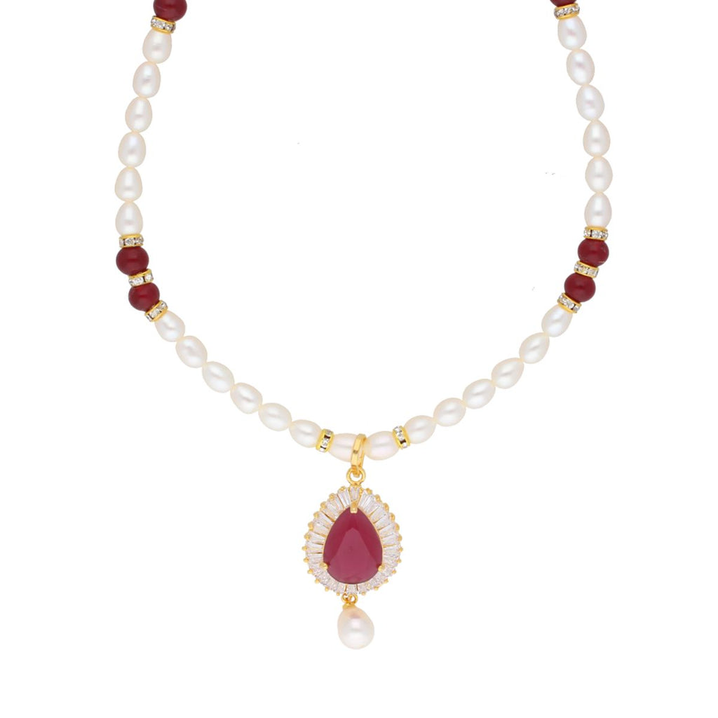J Pearls Hiya Pearl Set - Real Pearl Jewelry - Distacart