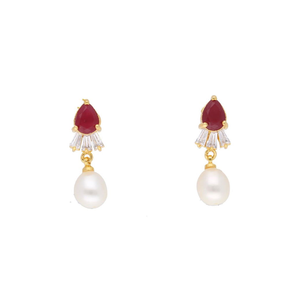 J Pearls Hiya Pearl Set - Real Pearl Jewelry - Distacart