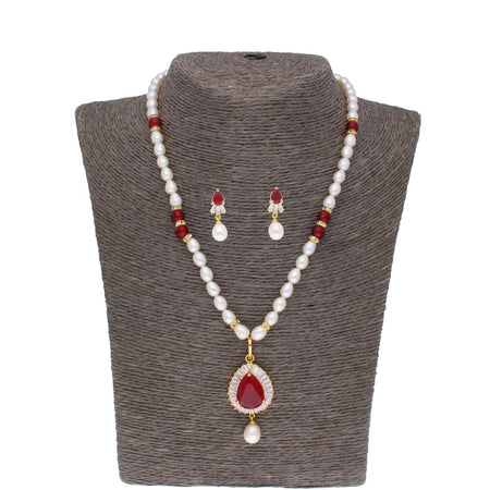 J Pearls Hiya Pearl Set - Real Pearl Jewelry
