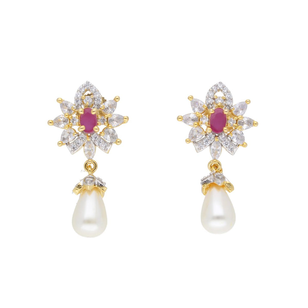 J Pearls Anahita Pearl Set - Real Pearl Jewelry - Distacart