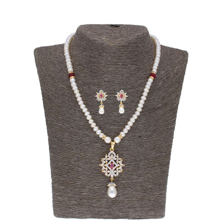 J Pearls Anahita Pearl Set - Real Pearl Jewelry