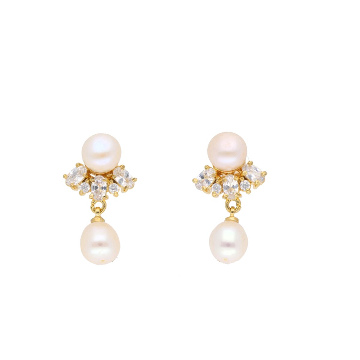 J Pearls Theertha Pearl Set - Real Pearl Jewelry - Distacart