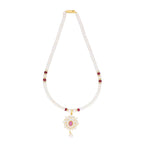 J Pearls Abdhija Pearl Set - Real Pearl Jewelry - Distacart
