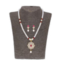 J Pearls Abdhija Pearl Set - Real Pearl Jewelry - Distacart