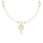 J Pearls Baheera Pearl Set - Real Pearl Jewelry - Distacart
