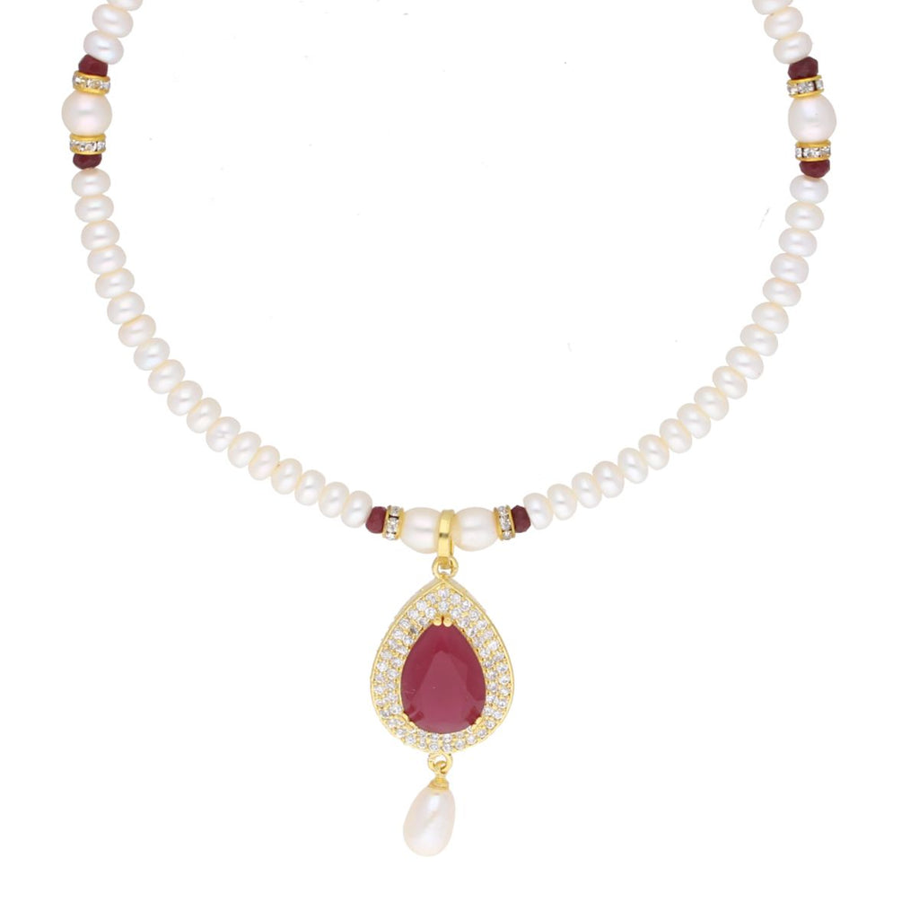 J Pearls Babay Pearl Set - Real Pearl Jewelry - Distacart